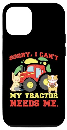 Sorry, I Can't My Tractor Needs Me With Animals Hülle für iPhone 12/12 Pro Sorry, I Can't My Tractor Needs Me With Animals Hülle für iPhone 12/12 Pro von Farming Tractor And Agriculture Designs For Kids