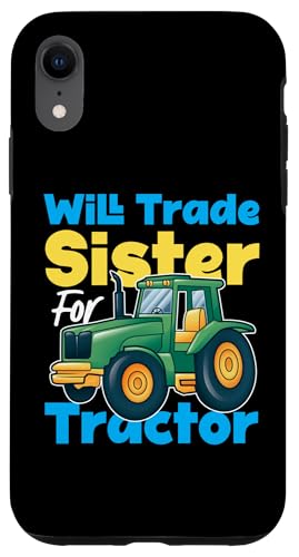 Wird Schwester gegen Traktor gegen Bruder eintauschen Hülle für iPhone XR Wird Schwester gegen Traktor gegen Bruder eintauschen Hülle für iPhone XR von Farming Tractor And Agriculture Designs For Kids