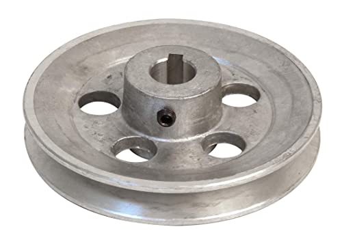 Fartools 117255 Riemenscheibe aus Aluminium, Durchmesser 120 mm, Bohrung 19 mm von Fartools