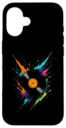 80er 90er Retro Party Vinyl Vintage 50er 60er 70er Hülle für iPhone 16 80er 90er Retro Party Vinyl Vintage 50er 60er 70er Hülle für iPhone 16 von Fasching Karneval Motto Party