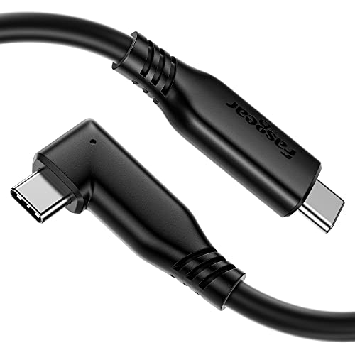 USB C auf Typ C Kabel 20Gbps, Fasgear 100W PD 5A Schnellladung USB C 3.2 Gen2x2 Datenkabel, 4K @ 60Hz Video TPE Kabel kompatibel für Mac-Book Pro, i-Pad Air, Dell, USB-C Monitor (3m,b) Lack) von Fasgear