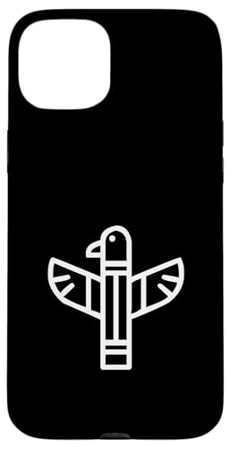 Adler Totem Pole Hülle für iPhone 15 Plus Adler Totem Pole Hülle für iPhone 15 Plus von Fashion Tees