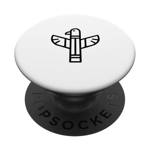 Adler Totem Pole PopSockets Klebender PopGrip Adler Totem Pole PopSockets Klebender PopGrip von Fashion Tees