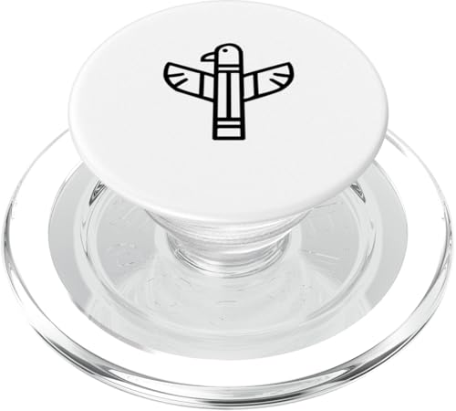 Adler Totem Pole PopSockets PopGrip für MagSafe Adler Totem Pole PopSockets PopGrip für MagSafe von Fashion Tees