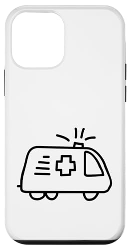 Ambulance Driver Cartoon Zeichnung Hülle für iPhone 12 mini Ambulance Driver Cartoon Zeichnung Hülle für iPhone 12 mini von Fashion Tees