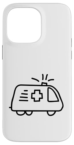 Ambulance Driver Cartoon Zeichnung Hülle für iPhone 14 Pro Max Ambulance Driver Cartoon Zeichnung Hülle für iPhone 14 Pro Max von Fashion Tees