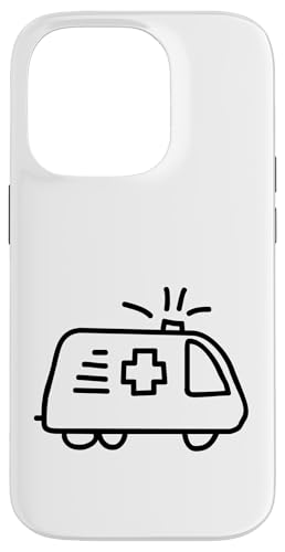Ambulance Driver Cartoon Zeichnung Hülle für iPhone 14 Pro Ambulance Driver Cartoon Zeichnung Hülle für iPhone 14 Pro von Fashion Tees