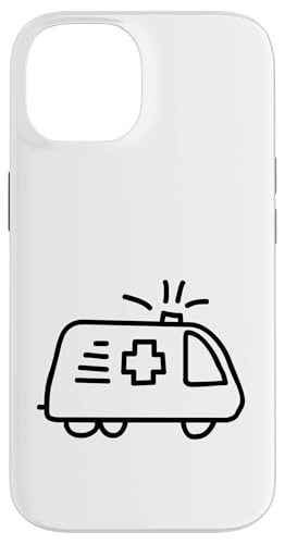 Ambulance Driver Cartoon Zeichnung Hülle für iPhone 14 Ambulance Driver Cartoon Zeichnung Hülle für iPhone 14 von Fashion Tees