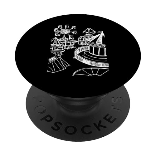 Circus Fair Themenpark PopSockets Klebender PopGrip Circus Fair Themenpark PopSockets Klebender PopGrip von Fashion Tees