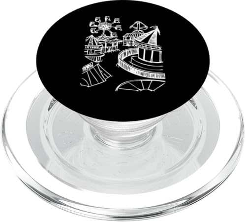 Circus Fair Themenpark PopSockets PopGrip für MagSafe von Fashion Tees