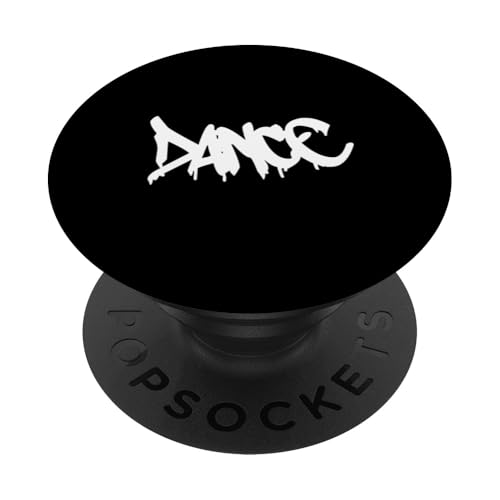 Dance Word Hip Hop Elektronische Musik Graffiti-Stil PopSockets Klebender PopGrip Dance Word Hip Hop Elektronische Musik Graffiti-Stil PopSockets Klebender PopGrip von Fashion Tees
