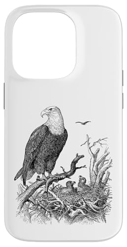 Glatzenadlernest, Vogelbeobachtungsgruppe Hülle für iPhone 14 Pro Glatzenadlernest, Vogelbeobachtungsgruppe Hülle für iPhone 14 Pro von Fashion Tees