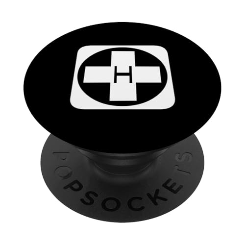 Heli Pad Helikopter PopSockets Klebender PopGrip Heli Pad Helikopter PopSockets Klebender PopGrip von Fashion Tees