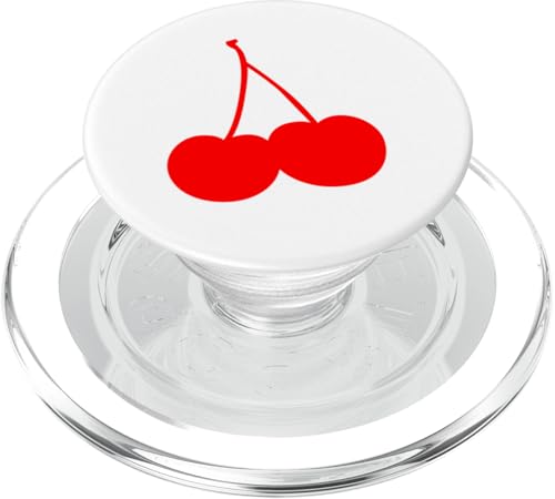 Kirschen Fruchtpaar Kirsche PopSockets PopGrip für MagSafe Kirschen Fruchtpaar Kirsche PopSockets PopGrip für MagSafe von Fashion Tees