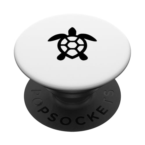 Meeresschildkröte Strand Urlaub Schwimmen PopSockets Klebender PopGrip Meeresschildkröte Strand Urlaub Schwimmen PopSockets Klebender PopGrip von Fashion Tees