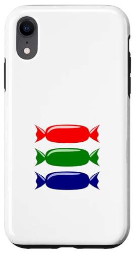 Pop-Art mit harten Süßigkeiten Hülle für iPhone XR Pop-Art mit harten Süßigkeiten Hülle für iPhone XR von Fashion Tees