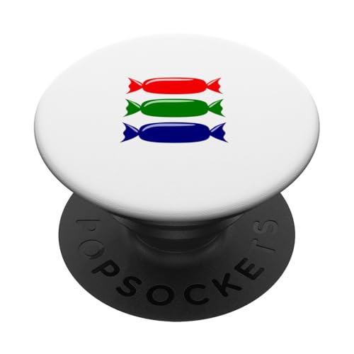 Pop-Art mit harten Süßigkeiten PopSockets Klebender PopGrip Pop-Art mit harten Süßigkeiten PopSockets Klebender PopGrip von Fashion Tees