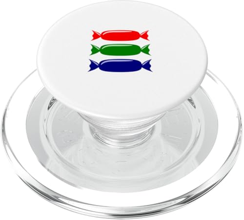 Pop-Art mit harten Süßigkeiten PopSockets PopGrip für MagSafe von Fashion Tees