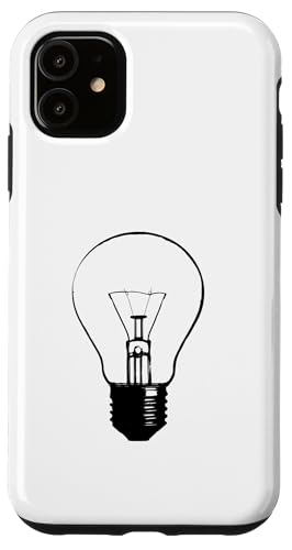 Retro-Glühbirne, Kunst, Brainstorm-Beleuchtung Hülle für iPhone 11 Retro-Glühbirne, Kunst, Brainstorm-Beleuchtung Hülle für iPhone 11 von Fashion Tees