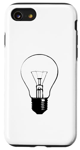 Retro-Glühbirne, Kunst, Brainstorm-Beleuchtung Hülle für iPhone SE (2020) / 7 / 8 von Fashion Tees