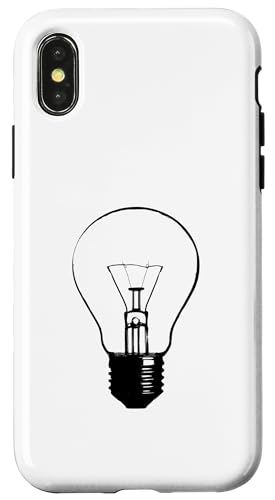 Retro-Glühbirne, Kunst, Brainstorm-Beleuchtung Hülle für iPhone X/XS Retro-Glühbirne, Kunst, Brainstorm-Beleuchtung Hülle für iPhone X/XS von Fashion Tees