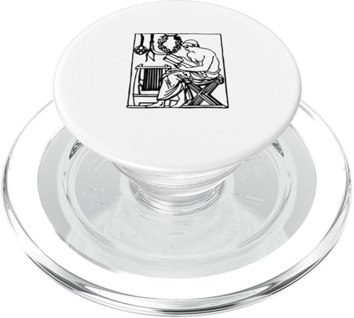 Roman Librarian Library Griechische Lesebuch Klassiker PopSockets PopGrip für MagSafe Roman Librarian Library Griechische Lesebuch Klassiker PopSockets PopGrip für MagSafe von Fashion Tees