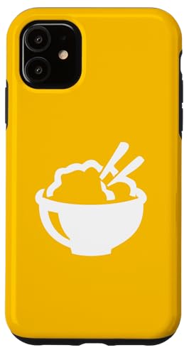 Schüssel Reis mit Essstäbchen Hülle für iPhone 11 Schüssel Reis mit Essstäbchen Hülle für iPhone 11 von Fashion Tees