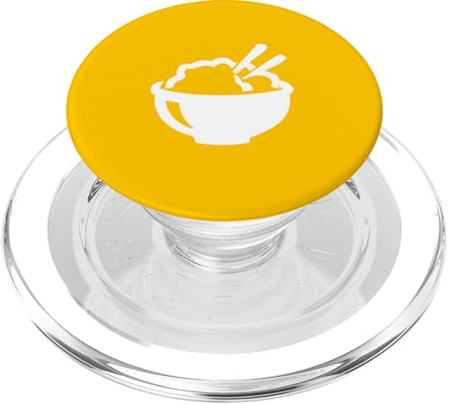 Schüssel Reis mit Essstäbchen PopSockets PopGrip für MagSafe Schüssel Reis mit Essstäbchen PopSockets PopGrip für MagSafe von Fashion Tees