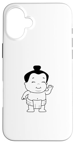Sumo Wrestler niedlicher Cartoon-Wrestler Hülle für iPhone 16 Plus Sumo Wrestler niedlicher Cartoon-Wrestler Hülle für iPhone 16 Plus von Fashion Tees