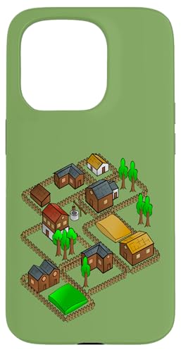 Videospiel RTS Echtzeit Strategie City Builder Farm Gamer Hülle für iPhone 15 Pro Videospiel RTS Echtzeit Strategie City Builder Farm Gamer Hülle für iPhone 15 Pro von Fashion Tees