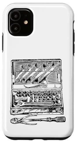 Werkzeugkoffer Werkzeugkoffer Hülle für iPhone 11 Werkzeugkoffer Werkzeugkoffer Hülle für iPhone 11 von Fashion Tees