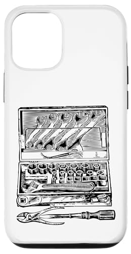 Werkzeugkoffer Werkzeugkoffer Hülle für iPhone 12/12 Pro Werkzeugkoffer Werkzeugkoffer Hülle für iPhone 12/12 Pro von Fashion Tees