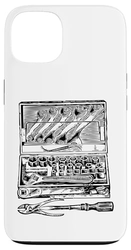Werkzeugkoffer Werkzeugkoffer Hülle für iPhone 13 Werkzeugkoffer Werkzeugkoffer Hülle für iPhone 13 von Fashion Tees