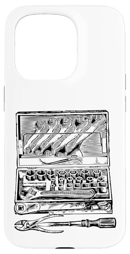 Werkzeugkoffer Werkzeugkoffer Hülle für iPhone 15 Pro Werkzeugkoffer Werkzeugkoffer Hülle für iPhone 15 Pro von Fashion Tees