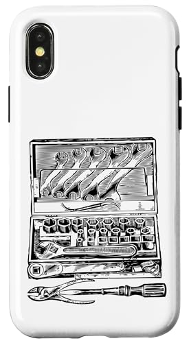 Werkzeugkoffer Werkzeugkoffer Hülle für iPhone X/XS Werkzeugkoffer Werkzeugkoffer Hülle für iPhone X/XS von Fashion Tees