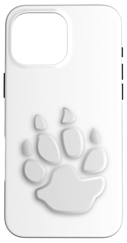 Wolfspfotenabdruck Hülle für iPhone 16 Pro Max Wolfspfotenabdruck Hülle für iPhone 16 Pro Max von Fashion Tees