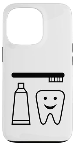 Zahnarztbürste Zähne Happy Face Cartoon Hülle für iPhone 13 Pro Zahnarztbürste Zähne Happy Face Cartoon Hülle für iPhone 13 Pro von Fashion Tees