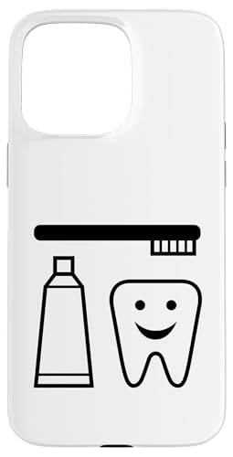 Zahnarztbürste Zähne Happy Face Cartoon Hülle für iPhone 15 Pro Max Zahnarztbürste Zähne Happy Face Cartoon Hülle für iPhone 15 Pro Max von Fashion Tees
