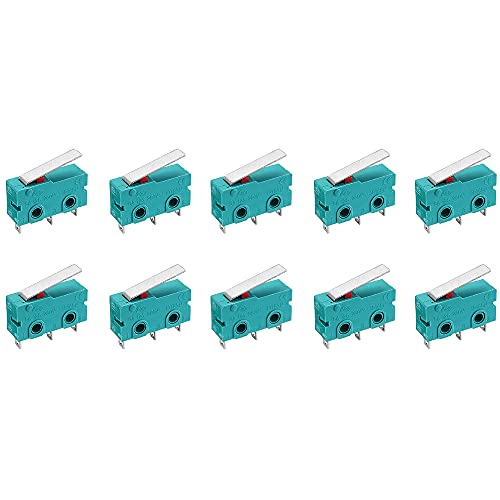 Fasizi 10 Stück KW4-3Z-3 Gerader Schaft 3D Pritner 3pin Micro Endstop Switch Limit SS-5GL Fasizi 10 Stück KW4-3Z-3 Gerader Schaft 3D Pritner 3pin Micro Endstop Switch Limit SS-5GL von Fasizi