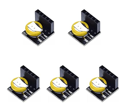 Fasizi DS3231 Precision RTC Clock Modul Speichermodul für Arduino für Raspberry Pi, 5 Stück von Fasizi