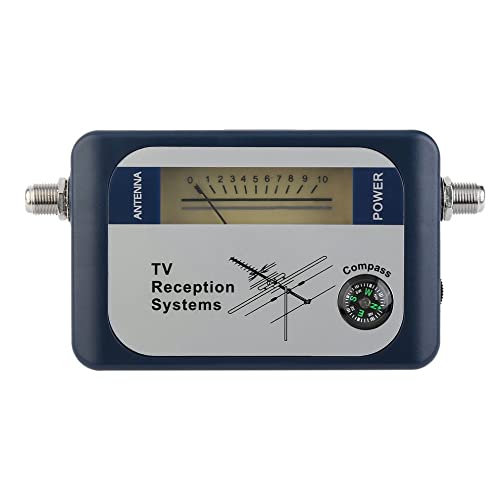 Fasizi DVB-T Finder Digitale Antenne Terrestrische TV-Antenne Signal Leistungsstärke Meter Zeiger TV-Empfangssysteme Mit Kompass von Fasizi