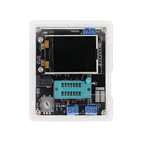 Fasizi GM328A LCD Transistor Tester Diode ESR Meter PWM Square Wave Generator Gelötetes Modul von Fasizi