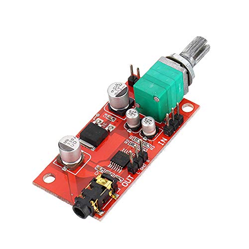 Fasizi MAX4410 Kopfhörer-Verstärker Board Mini-Verstärker für Vorverstärker, Rot, 3,5 mm Klinke, Festkörper, Batteriebetrieben, 0.08 watts, 1 Kanal, Kopfhörer kompatibel Fasizi MAX4410 Kopfhörer-Verstärker Board Mini-Verstärker für Vorverstärker, Rot, 3,5 mm Klinke, Festkörper, Batteriebetrieben, 0.08 watts, 1 Kanal, Kopfhörer kompatibel von Fasizi