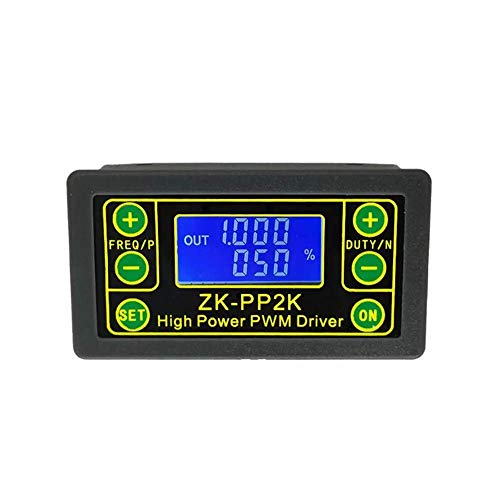 Fasizi PWM Signalgenerator PWM Motor Drehzahlregler Lichtsteuerung LCD PWM Pulsfrequenz Duty Ratio Einstellbares Modul PWM & Pulse Dual Mode Motor Drive Controller von Fasizi