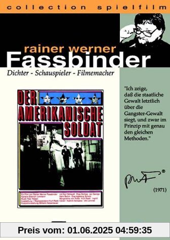 Der amerikanische Soldat (2 DVDs) von Fassbinder, Rainer Werner
