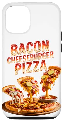 90s Vintage Bacon Cheeseburger Pizza Slice Fast Food Pizzas Hülle für iPhone 12/12 Pro 90s Vintage Bacon Cheeseburger Pizza Slice Fast Food Pizzas Hülle für iPhone 12/12 Pro von Fast Food Pizzas Pizza Lover Gifts