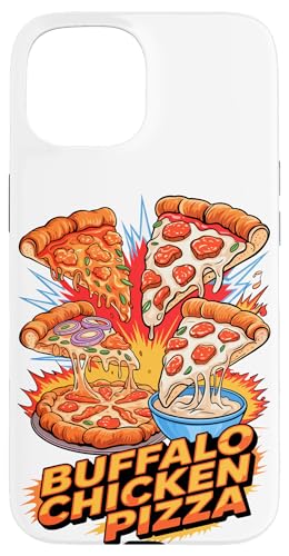 90s Vintage Buffalo Chicken Pizza Slice Fast Food Pizzas Hülle für iPhone 15 90s Vintage Buffalo Chicken Pizza Slice Fast Food Pizzas Hülle für iPhone 15 von Fast Food Pizzas Pizza Lover Gifts
