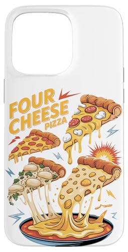 90s Vintage Four Cheese Pizza Slice Fast Food Pizzas Hülle für iPhone 15 Pro Max 90s Vintage Four Cheese Pizza Slice Fast Food Pizzas Hülle für iPhone 15 Pro Max von Fast Food Pizzas Pizza Lover Gifts