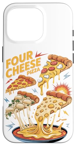 90s Vintage Four Cheese Pizza Slice Fast Food Pizzas Hülle für iPhone 16 Pro 90s Vintage Four Cheese Pizza Slice Fast Food Pizzas Hülle für iPhone 16 Pro von Fast Food Pizzas Pizza Lover Gifts