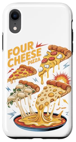 90s Vintage Four Cheese Pizza Slice Fast Food Pizzas Hülle für iPhone XR 90s Vintage Four Cheese Pizza Slice Fast Food Pizzas Hülle für iPhone XR von Fast Food Pizzas Pizza Lover Gifts